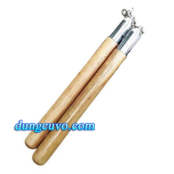 Côn Nhị Khúc Gỗ Tập Võ – Chắc Tay, Bền Đẹp, Tại dungcuvo.com