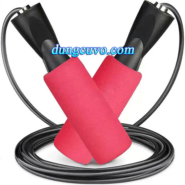 Dây Nhảy Thể Dục Thể Thao Vòng Bi–Êm Tay,  Xoay Mượt, Giảm Mỡ Hiệu Quả