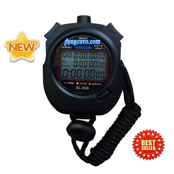 Đồng Hồ Bấm Giờ Stopwatch XL-030 – Gọn Nhẹ, Dễ Dùng, Giá Tốt