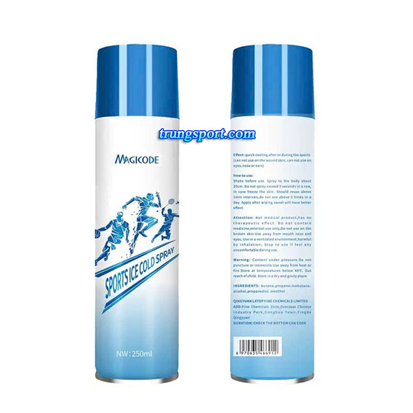 Chai Xịt Lạnh Giảm Đau Thể Thao Magicode Freeze Spray – Làm Lạnh Nhanh