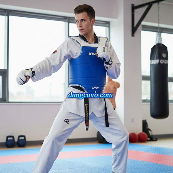 Giáp Taekwondo KWON chính hãng – Chuẩn Thi Đấu – Bền nhẹ – Giá tốt
