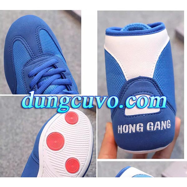 Giày Boxing Boxer Tập Luyện & Thi Đấu – Cổ Cao – Bám Sàn Cực Tốt