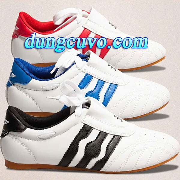 Giày Taekwondo WTF – Siêu Nhẹ, Bám Sàn Tốt, Chuẩn Võ Sinh Tập Luyện