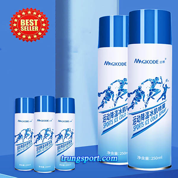 Chai Xịt Lạnh Giảm Đau Thể Thao Magicode Freeze Spray – Làm Lạnh Nhanh