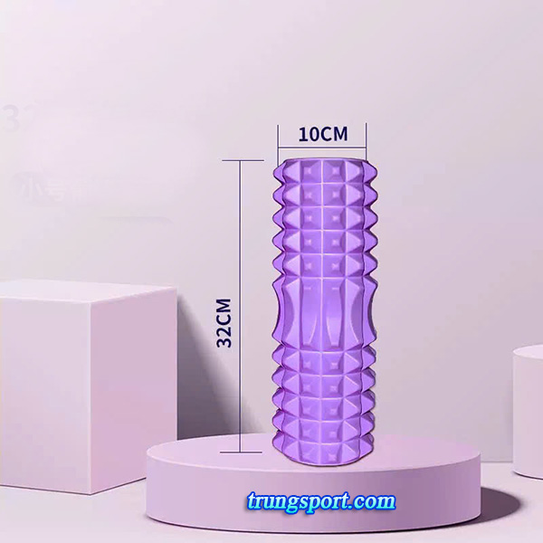 Con Lăn Massage Giãn Cơ Foam Roller Cao Cấp – Giảm Đau Cơ Hiệu Quả
