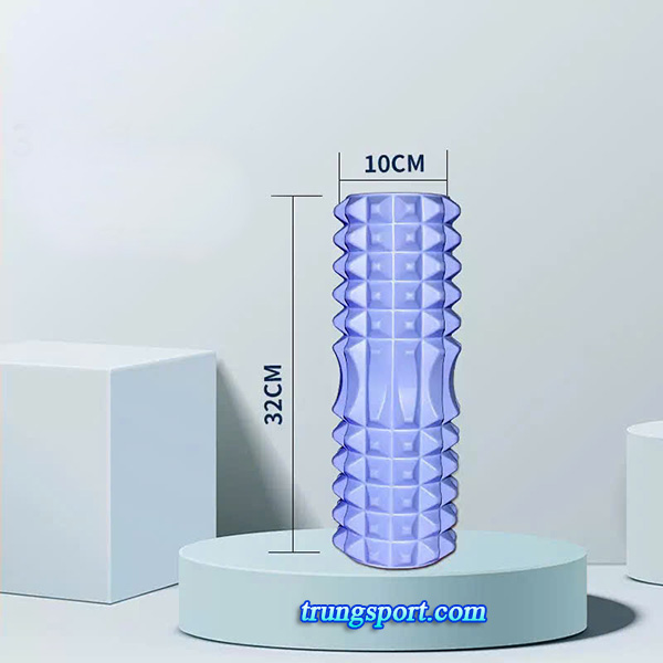 Con Lăn Massage Giãn Cơ Foam Roller Cao Cấp – Giảm Đau Cơ Hiệu Quả