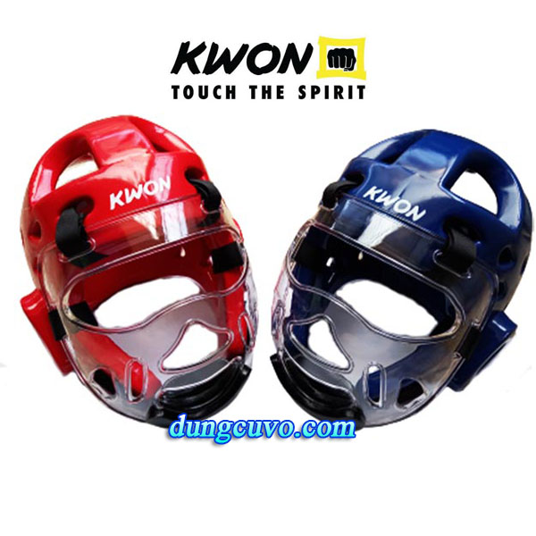 Nón Kính Taekwondo Cadet KWON | Bảo Hộ Đầu & Mặt Cho Võ Sinh Trẻ
