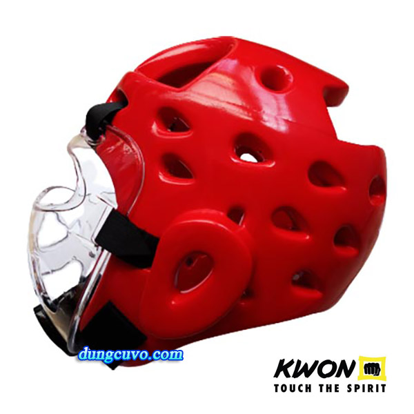 Nón Kính Taekwondo Cadet KWON | Bảo Hộ Đầu & Mặt Cho Võ Sinh Trẻ