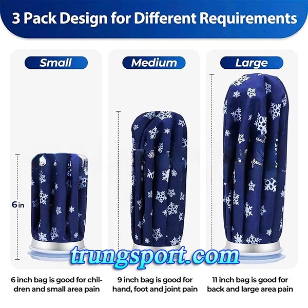 Túi Chườm Đá Lạnh Giảm Đau – Hạ Sưng Phục Hồi Nhanh Chống