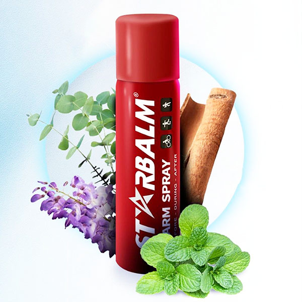 Bình Xịt Nóng Starbalm Chính Hãng, Làm Nóng Cơ Nhanh, Hỗ Trợ Tập Luyện