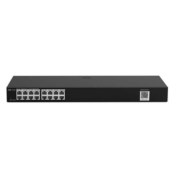 RUIJIE RG-ES216GC-V2 | Switch Quản Lí Cloud POE 16 Cổng Gigabit