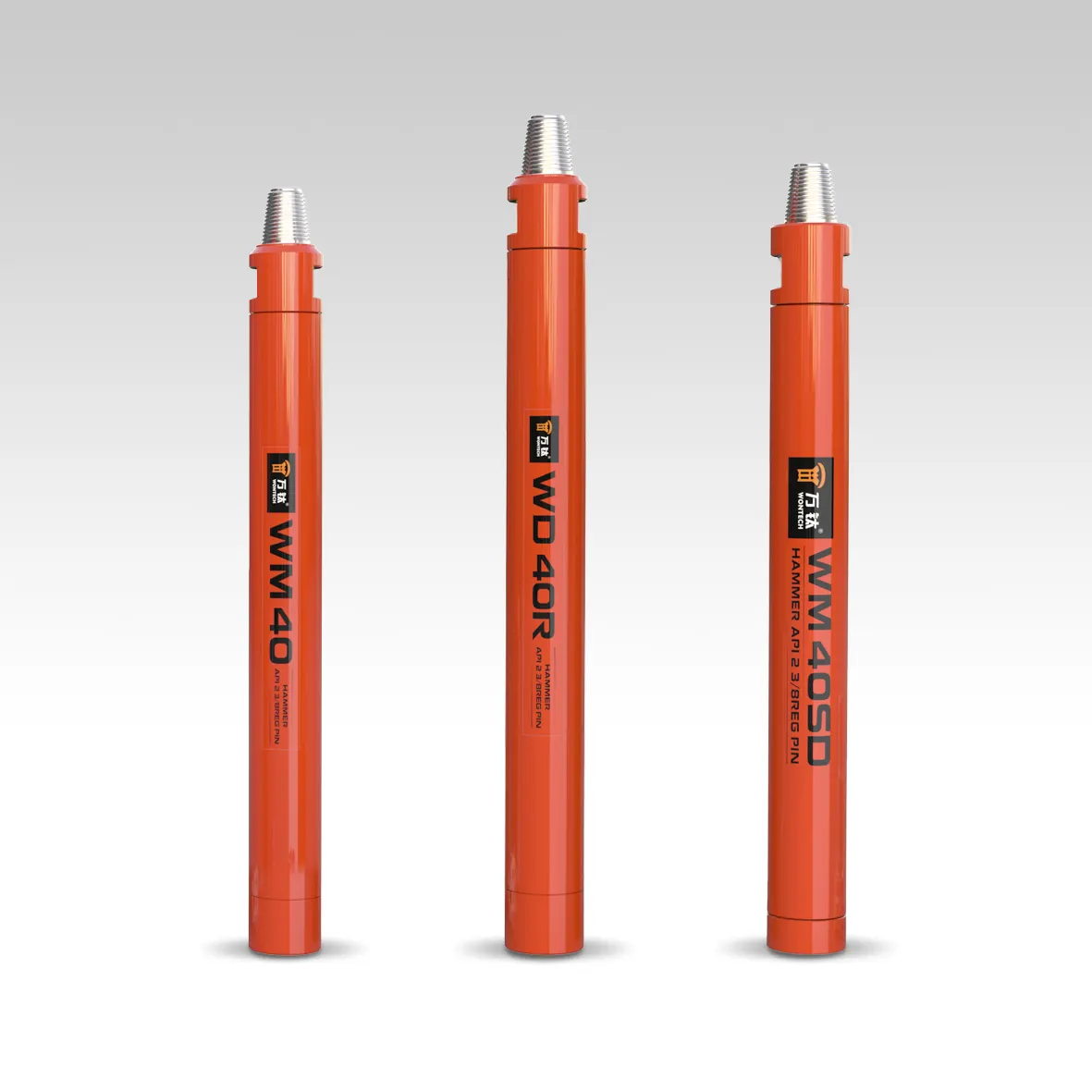 Búa DTH Wontech DHD340 WT4 M40 API 2 3/8" REG PIN