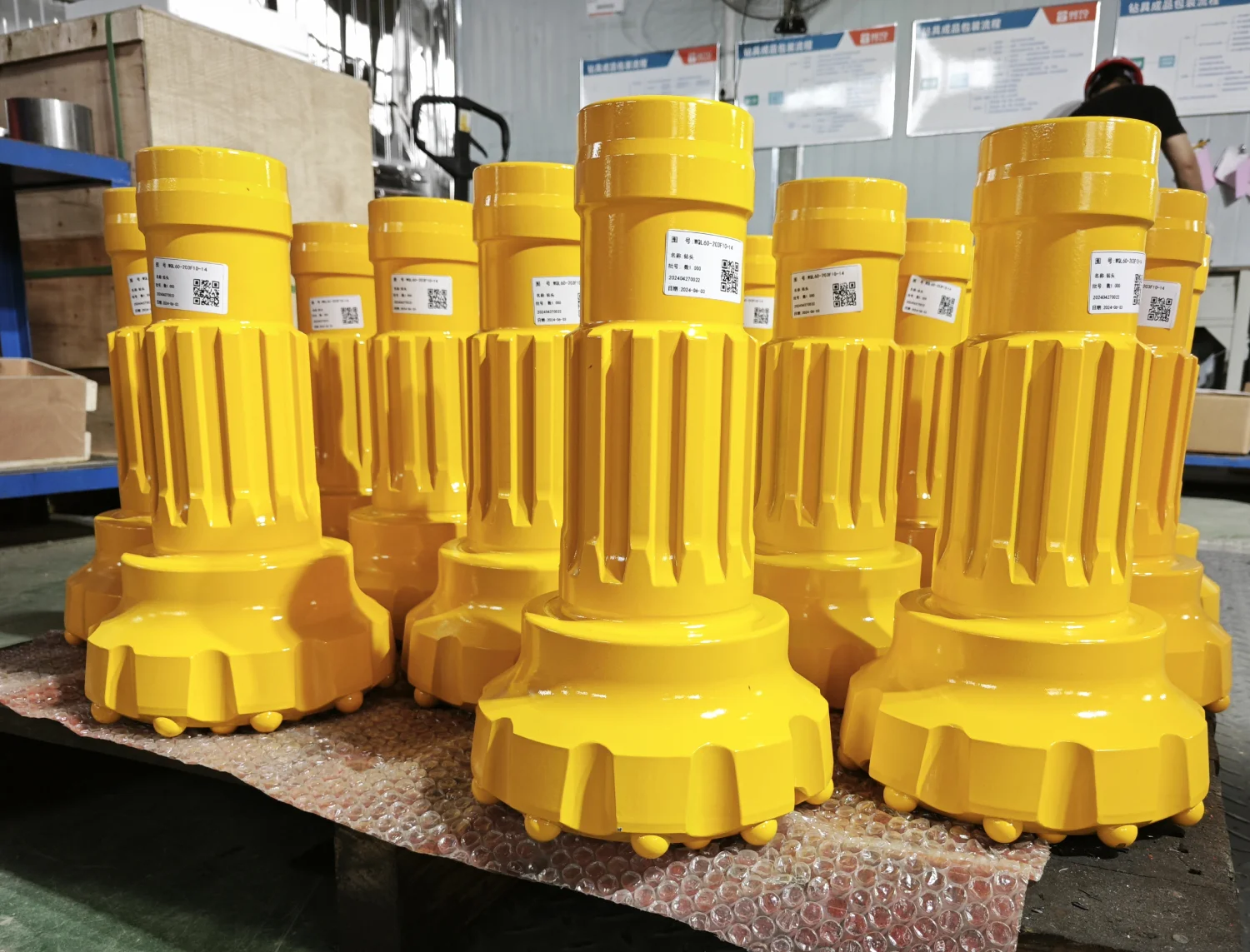 Mũi khoan nước Wontech DTH 8 inch QL80 DHD380 SD8