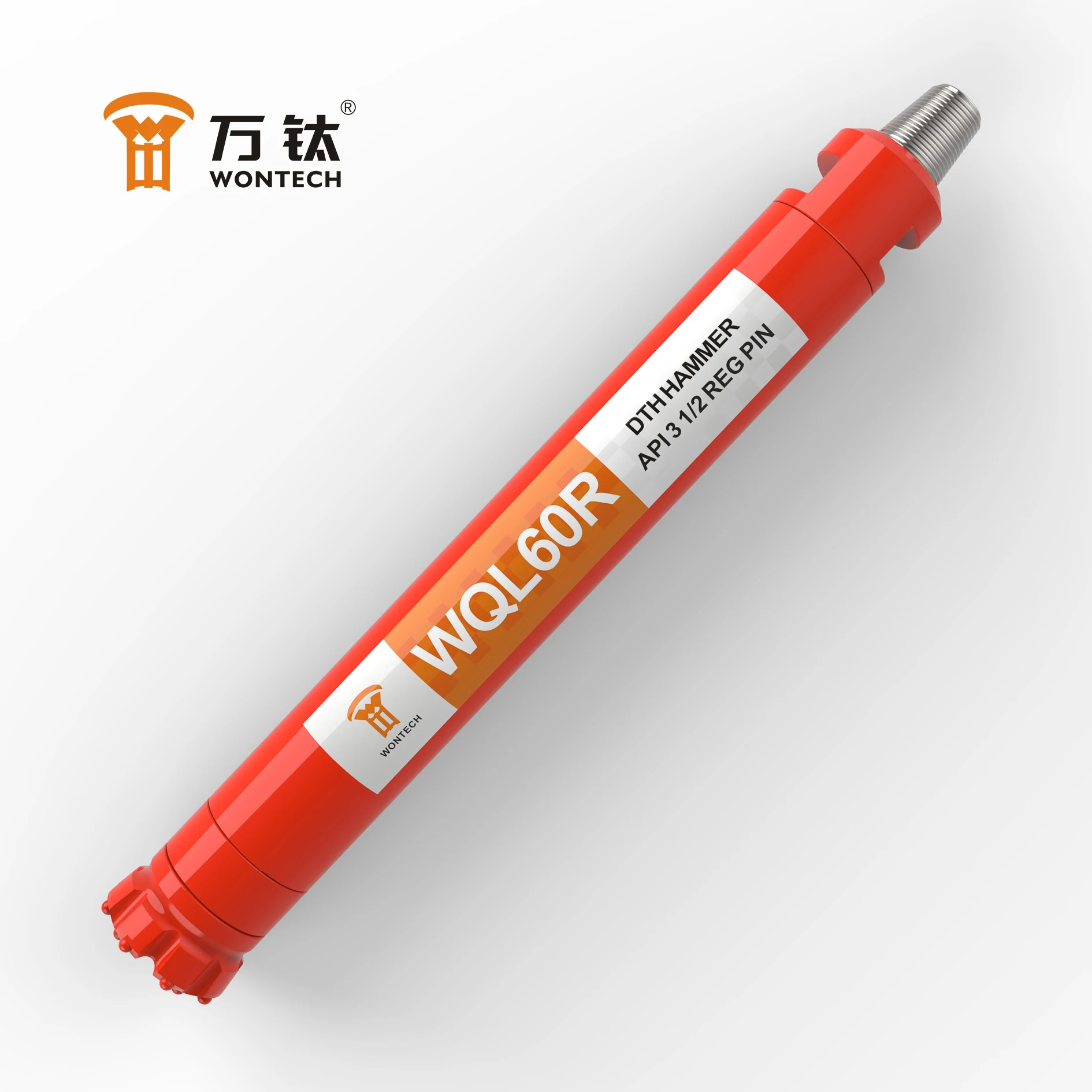 Búa khoan Wontech 6 Inch QL60 DHD360 SD60 DTH cho giếng khoan và nổ mìn