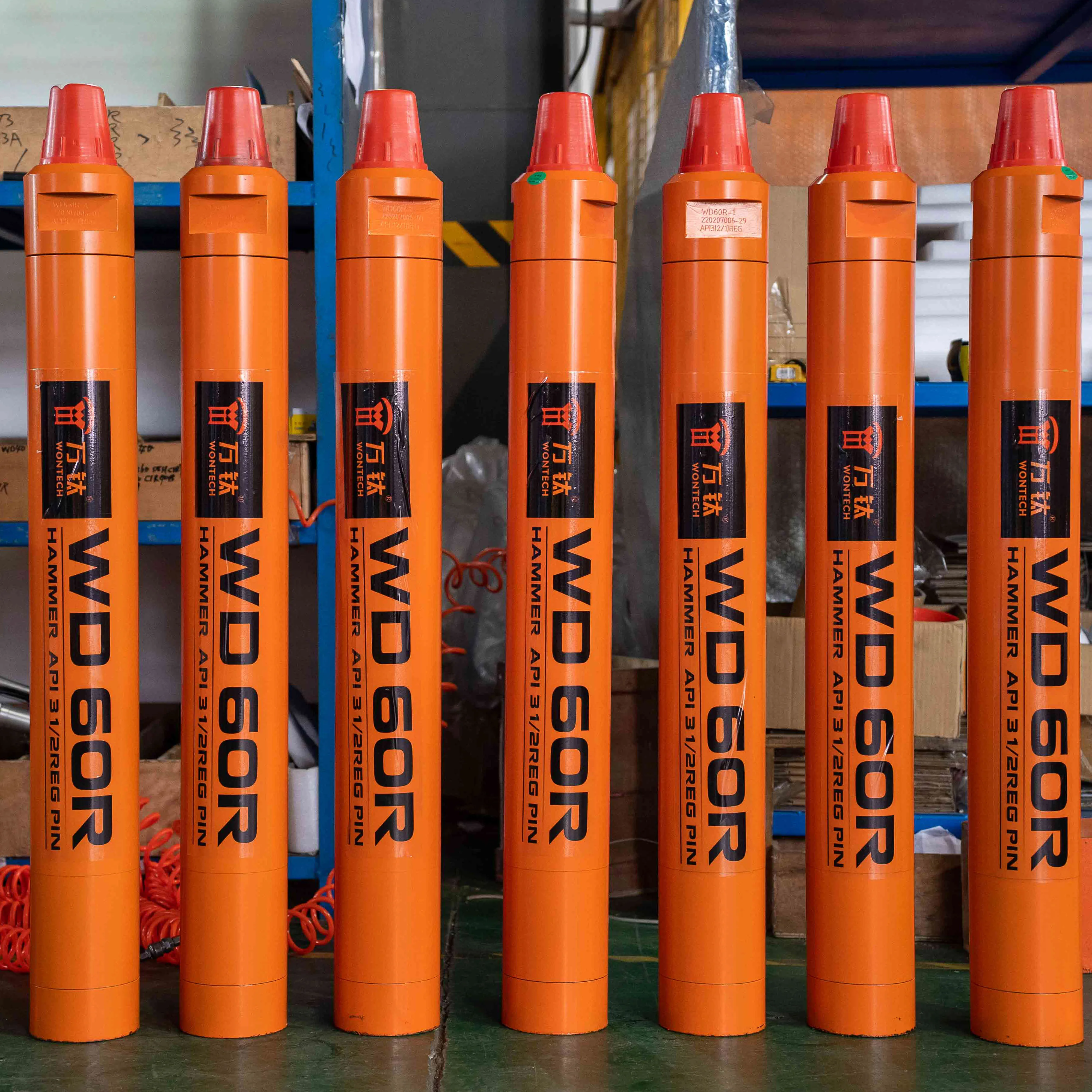 Búa khoan Wontech 6 Inch QL60 DHD360 SD60 DTH cho giếng khoan và nổ mìn