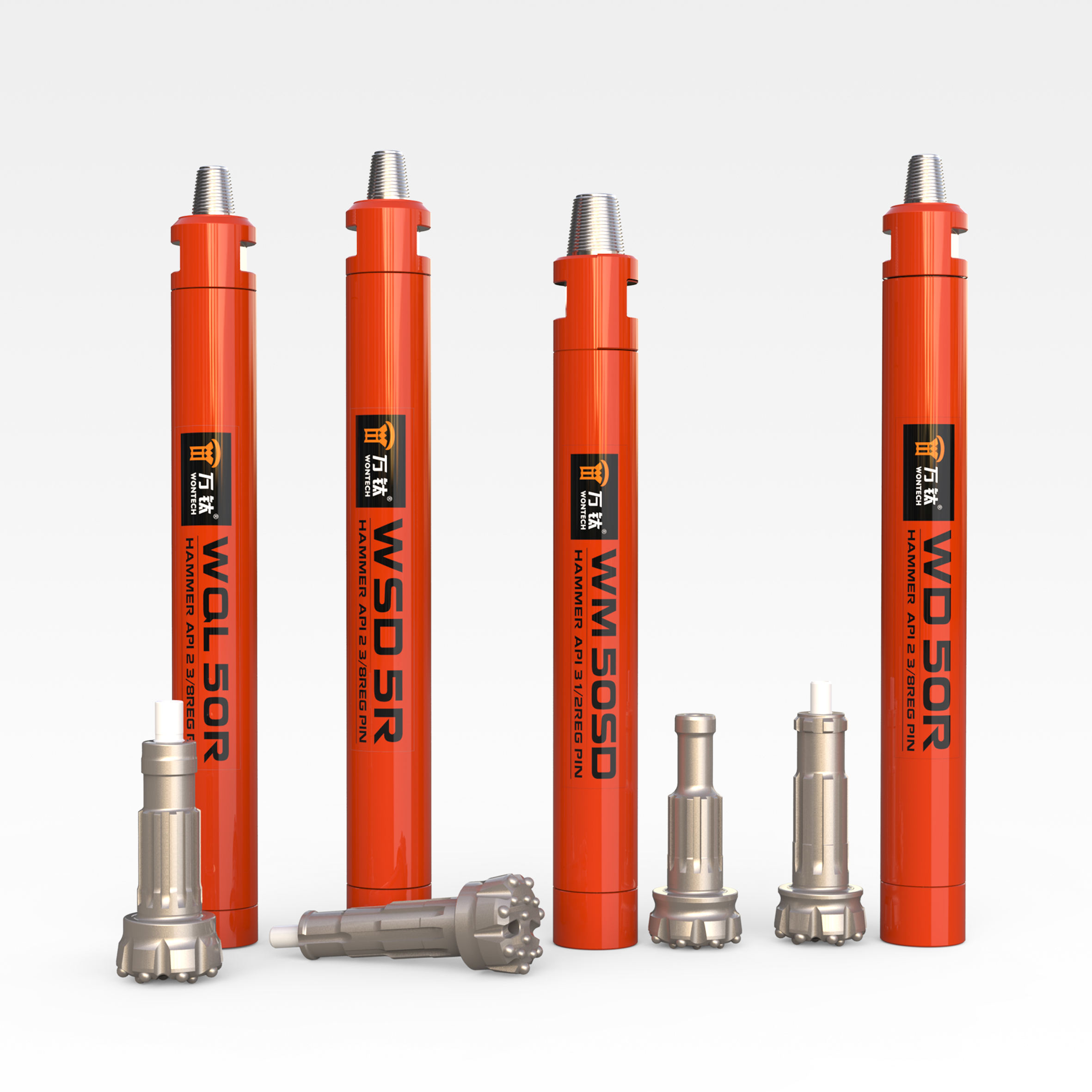 Búa khoan DTH DHD350 QL50 5 Inch cho khoan địa nhiệt