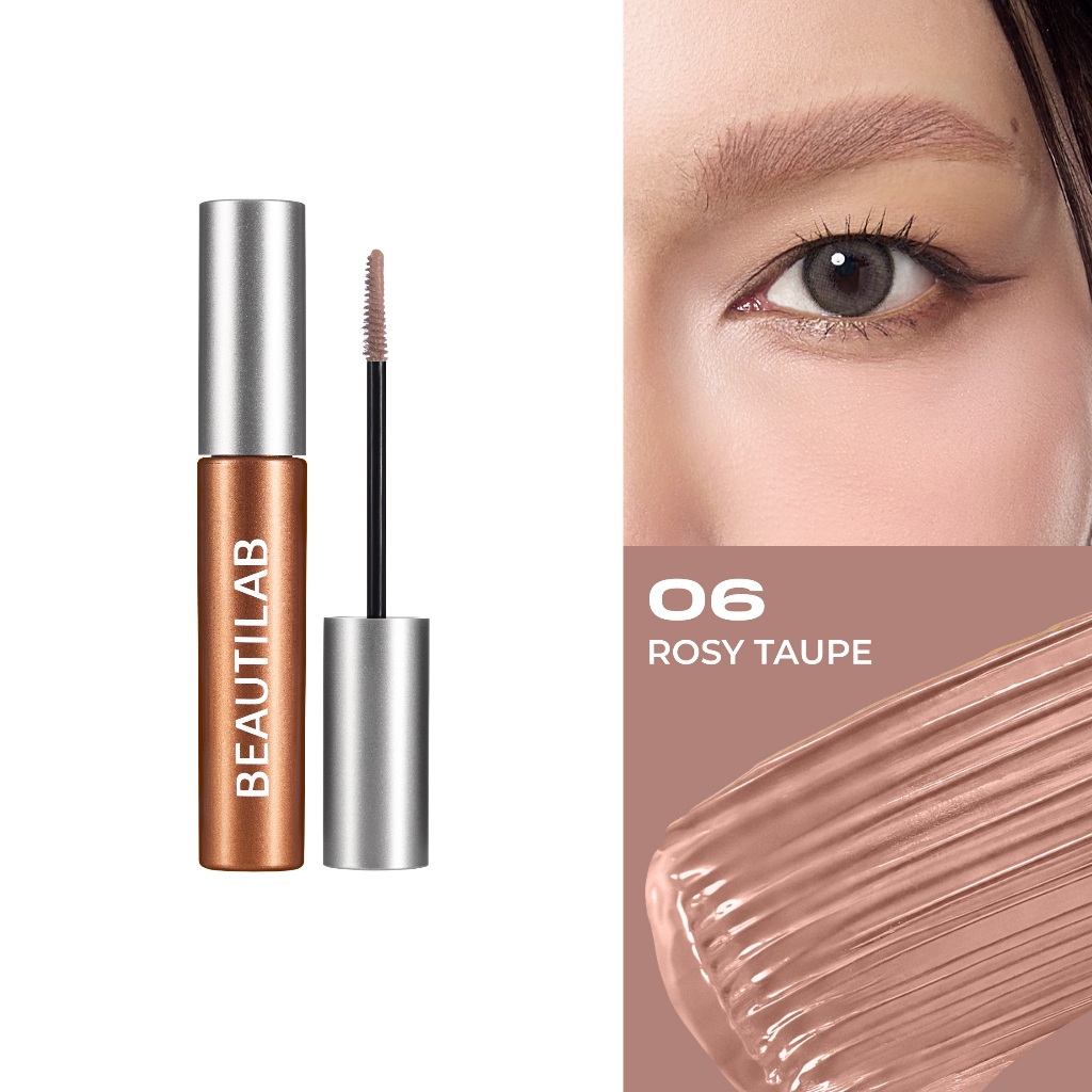 Mascara chân mày tự nhiên, giữ nếp, bền màu, lâu trôi BEAUTILAB Cloudbrow Natural Fluffy Fix Mascara