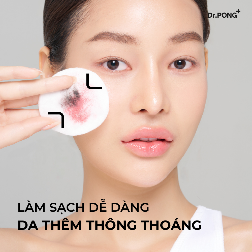 Nước tẩy trang DR. PONG 123 INSTANT CLEAR SKIN SOFTENING MAKEUP REMOVER