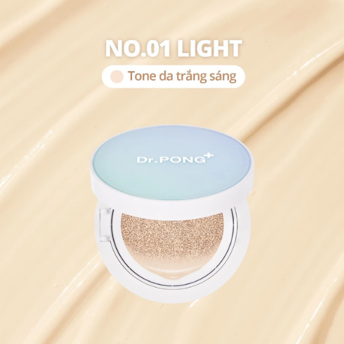 Phấn nước dành cho da dầu mụn Dr.PONG Acne Ace Longwear Cushion 15g
