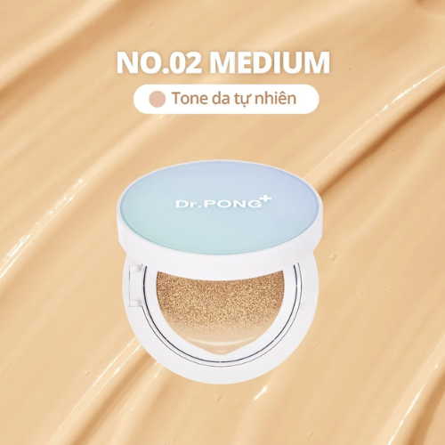Phấn nước dành cho da dầu mụn Dr.PONG Acne Ace Longwear Cushion 15g