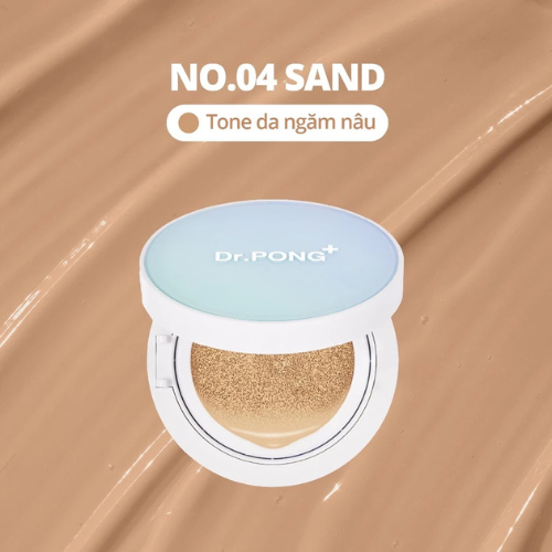 Phấn nước dành cho da dầu mụn Dr.PONG Acne Ace Longwear Cushion 15g
