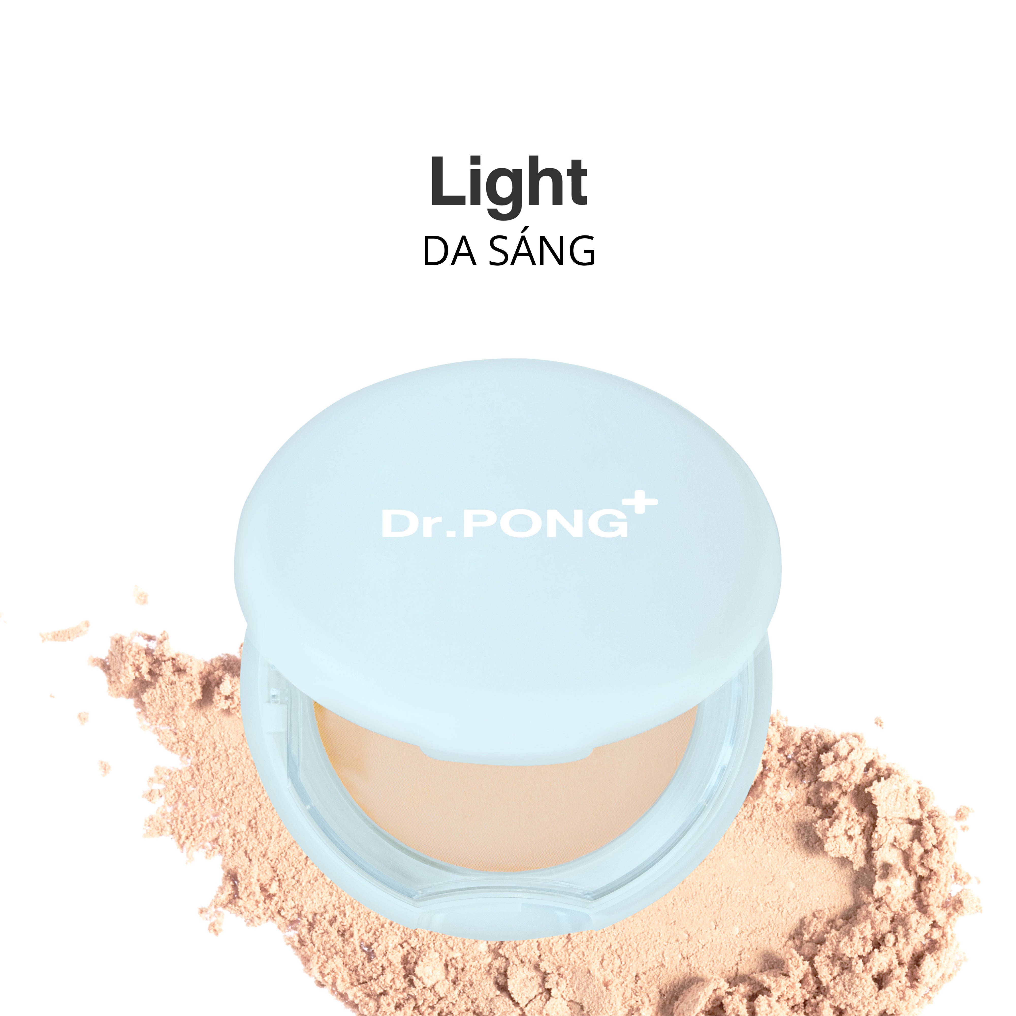Phấn phủ kiềm dầu dành cho da mụn DR.PONG Acne Ace 001 Blurring Powder 9g