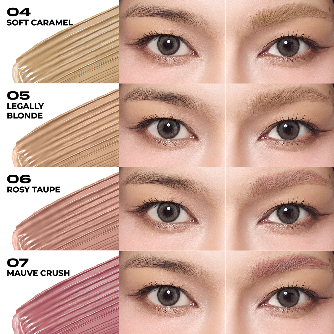 Mascara chân mày tự nhiên, giữ nếp, bền màu, lâu trôi BEAUTILAB Cloudbrow Natural Fluffy Fix Mascara