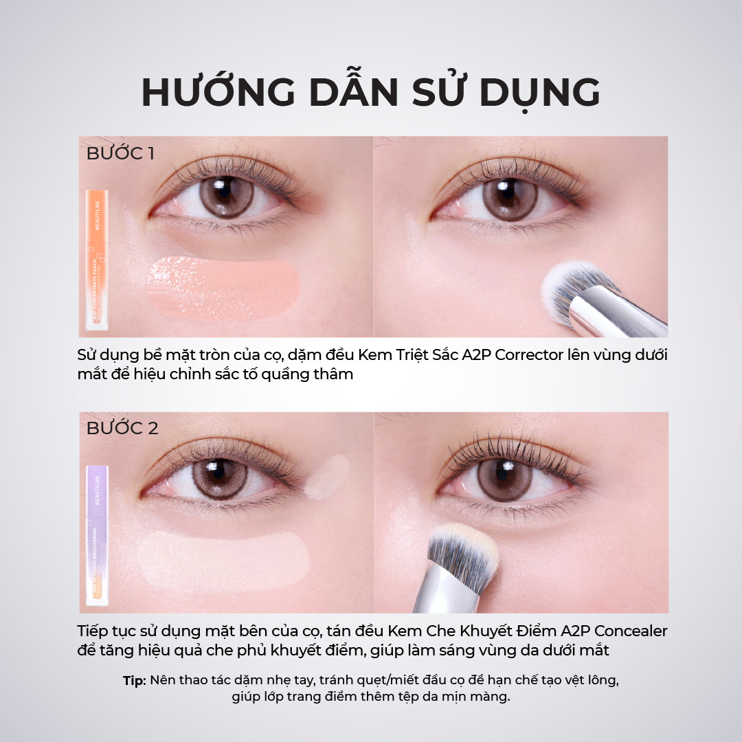Cọ Trang Điểm Đa Năng, Lông Mềm BEAUTILAB Blend & Fix Pro Blending Brush