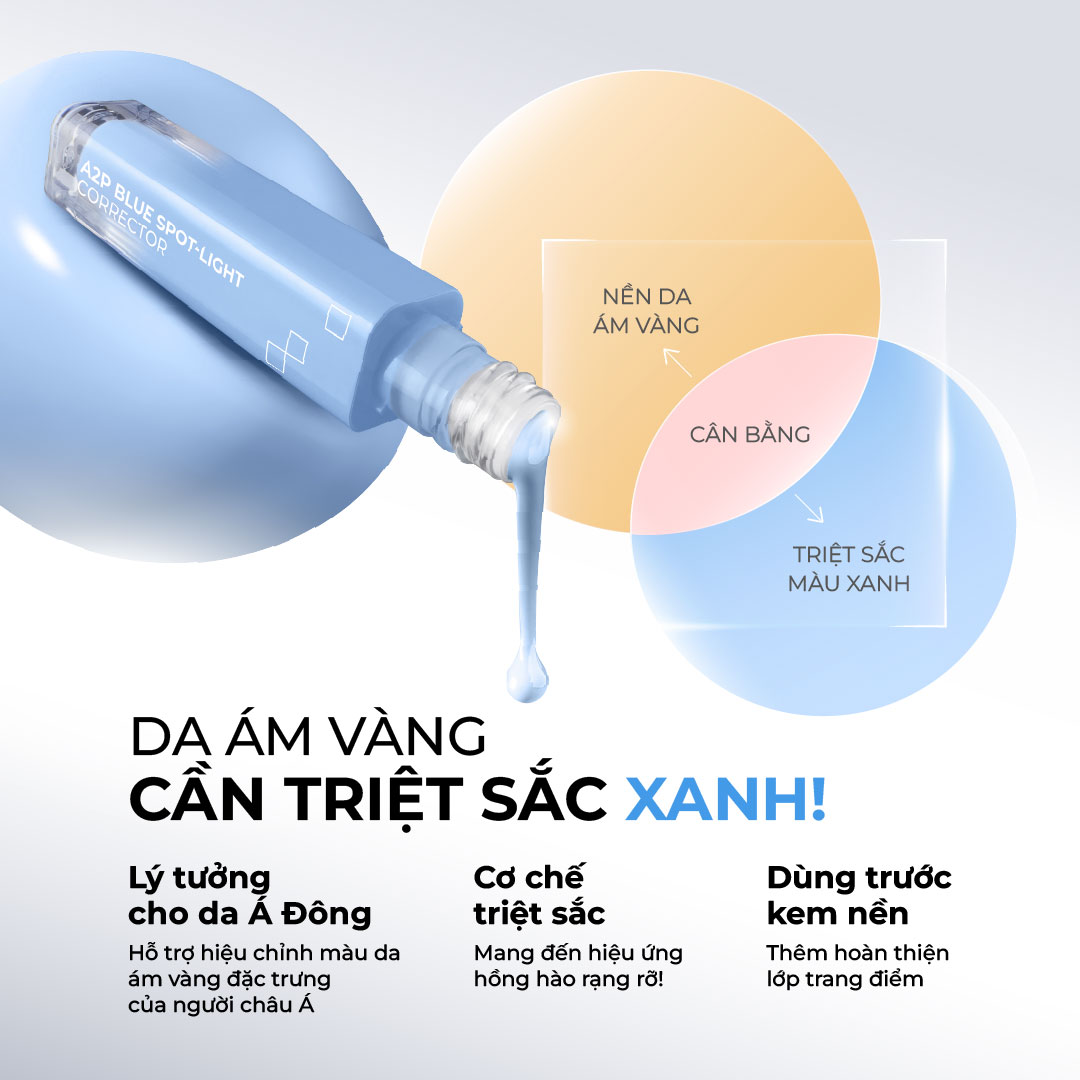 Kem che khuyết điểm & triệt sắc BEAUTILAB A2P Concentrate Peach Dark Spot & Retouch Brightening Concealer 2.5g
