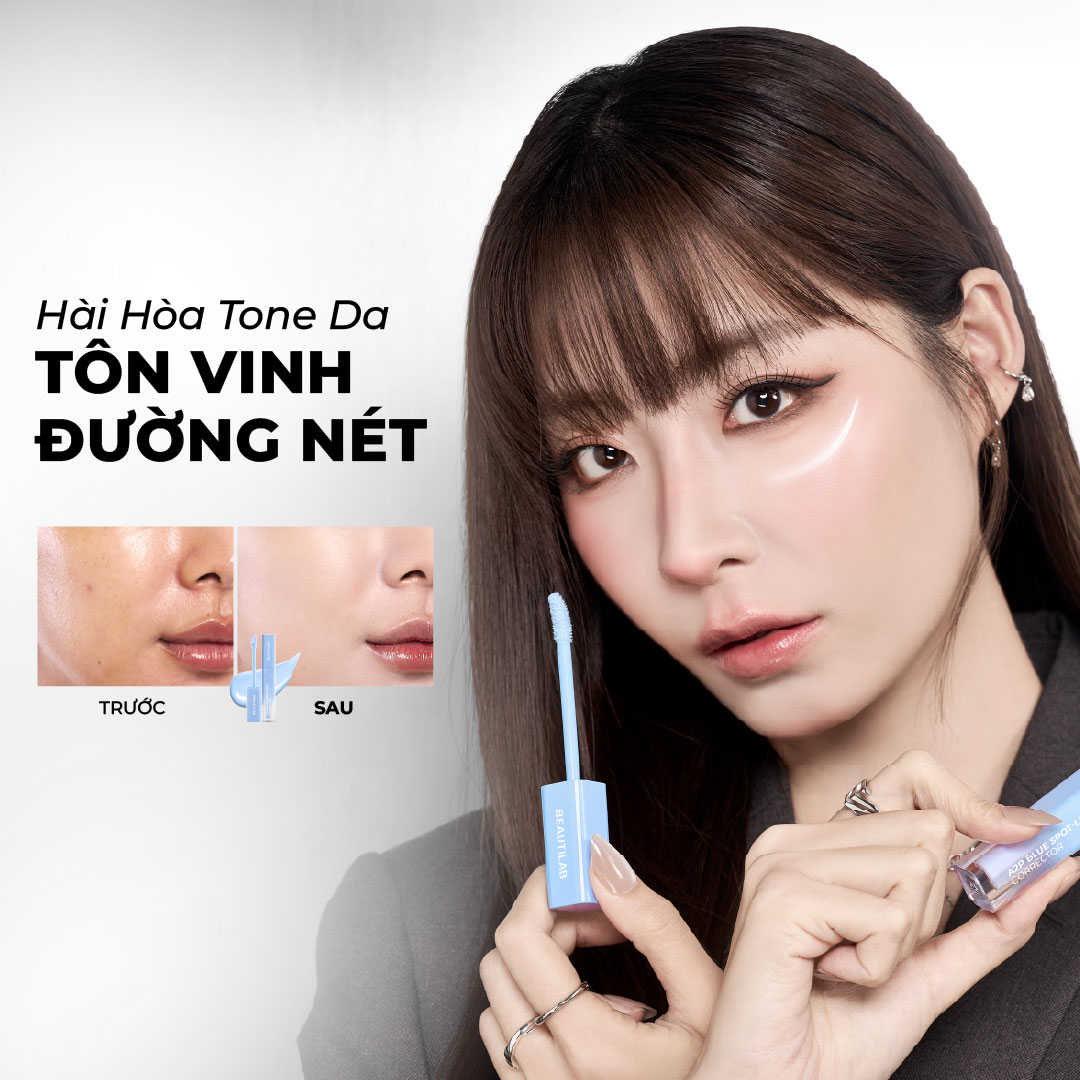 Kem che khuyết điểm & triệt sắc BEAUTILAB A2P Concentrate Peach Dark Spot & Retouch Brightening Concealer 2.5g