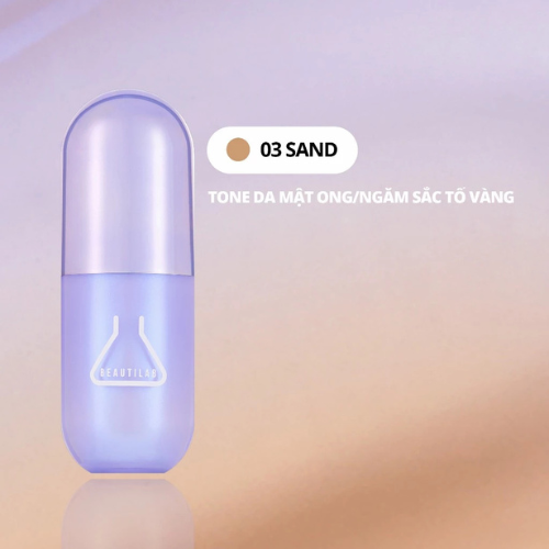 Kem nền hiệu chỉnh màu da dạng lỏng Beautilab 2ND SkinCover Color-Changing Tint Foundation 20g
