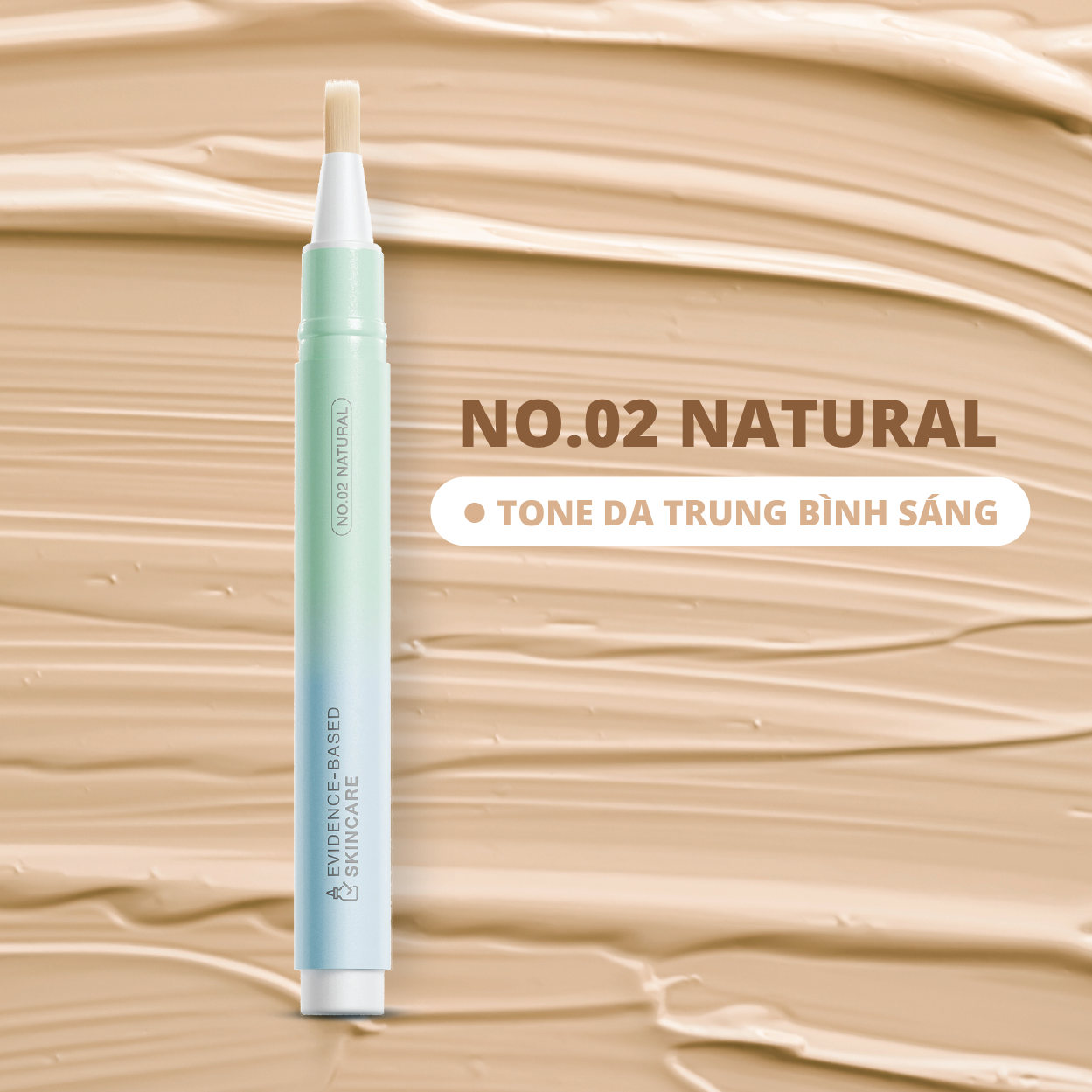 Kem che khuyết điểm dạng cọ Dr.PONG Acne Ace Airy Brush Concealer 2.4g