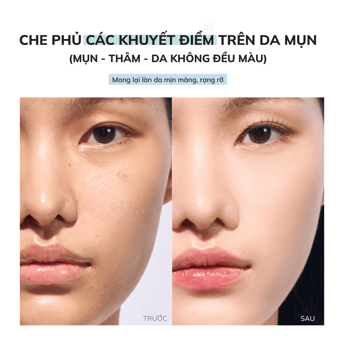 Phấn nước dành cho da dầu mụn Dr.PONG Acne Ace Longwear Cushion 15g