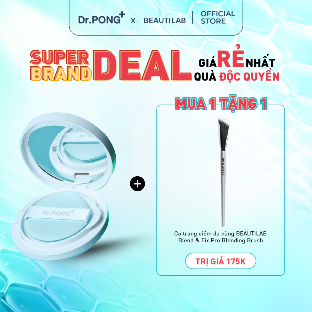 Mua 1 Cushion tặng 1 Kẹp mi hoặc 1 cọ che khuyết điểm