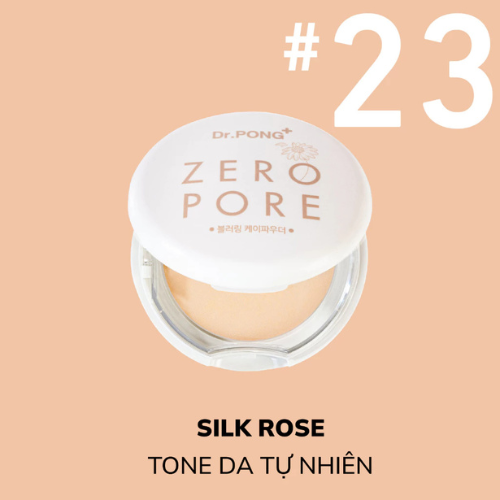 Phấn phủ che phủ lỗ chân lông, hỗ trợ kiềm dầu Dr.PONG Zero Pore Blurring K- Powder 9g
