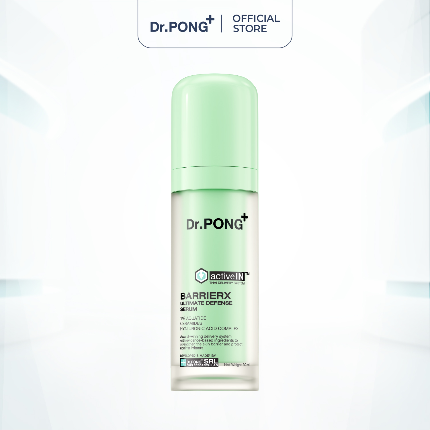Serum hỗ trợ dưỡng ẩm & phục hồi da DR.PONG Activein Barrierx Ultimate Defense Serum