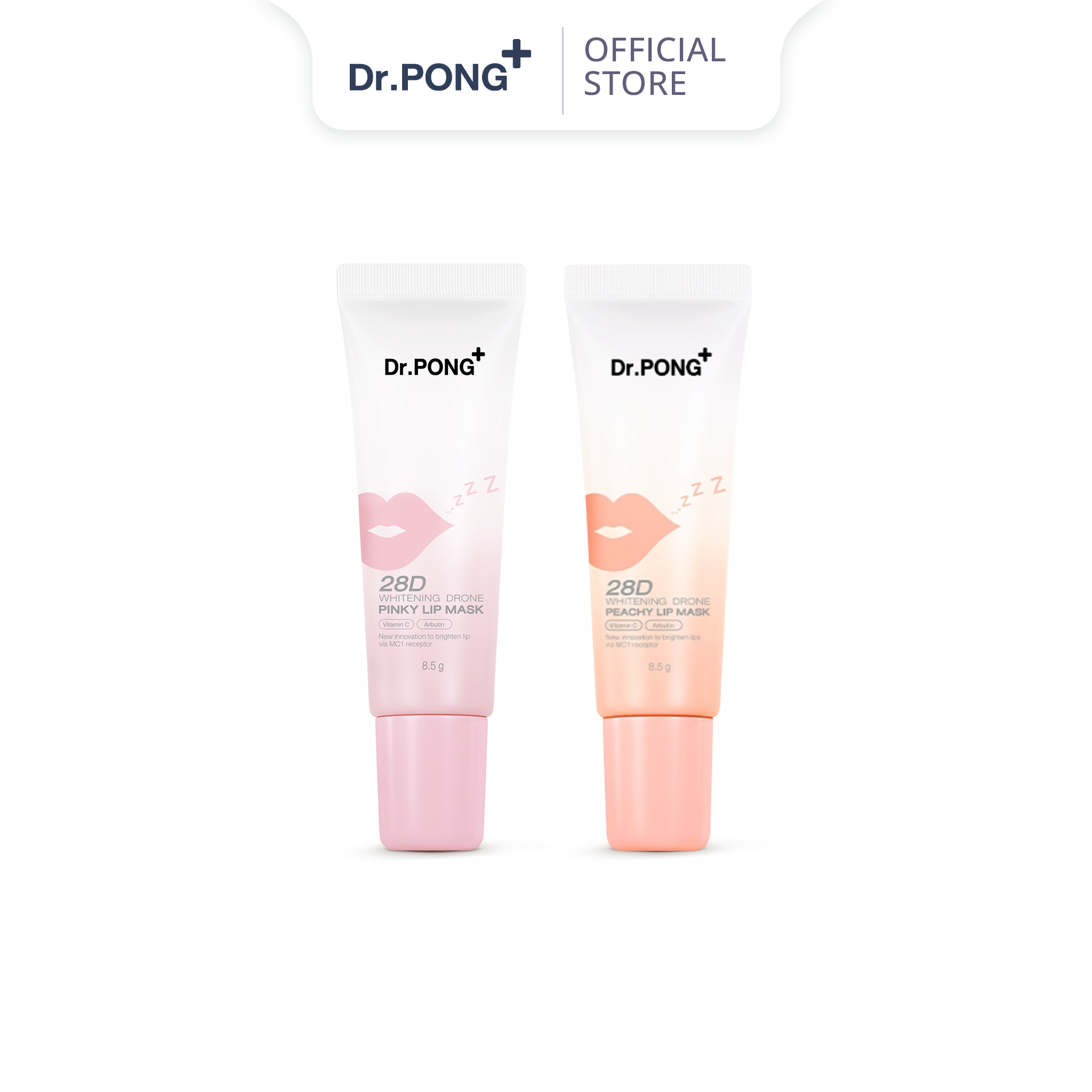 Dưỡng ẩm môi, giảm thâm môi Dr.Pong 28D Whitening Drone Lip Mask 8.5g