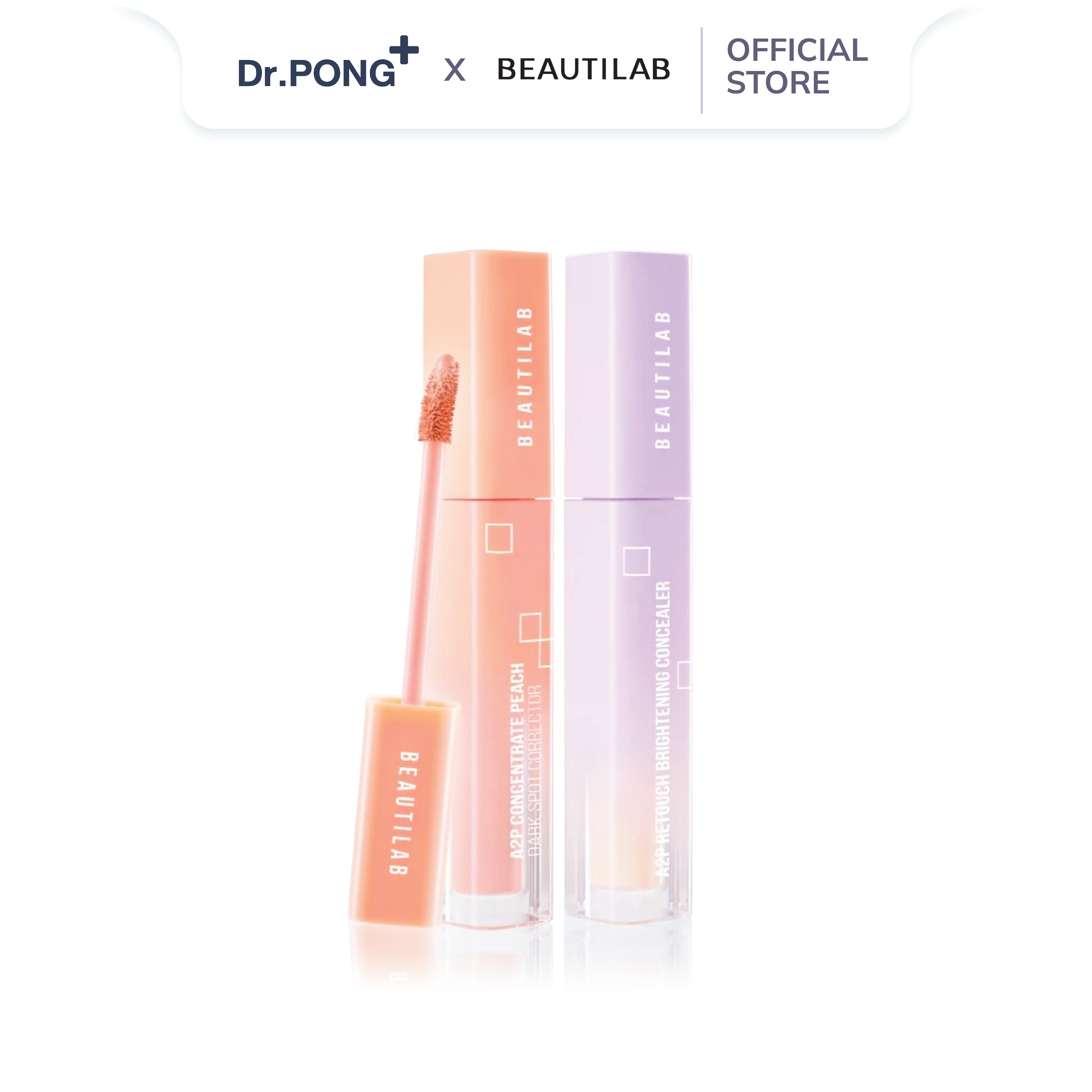 Kem che khuyết điểm & triệt sắc BEAUTILAB A2P Concentrate Peach Dark Spot & Retouch Brightening Concealer 2.5g