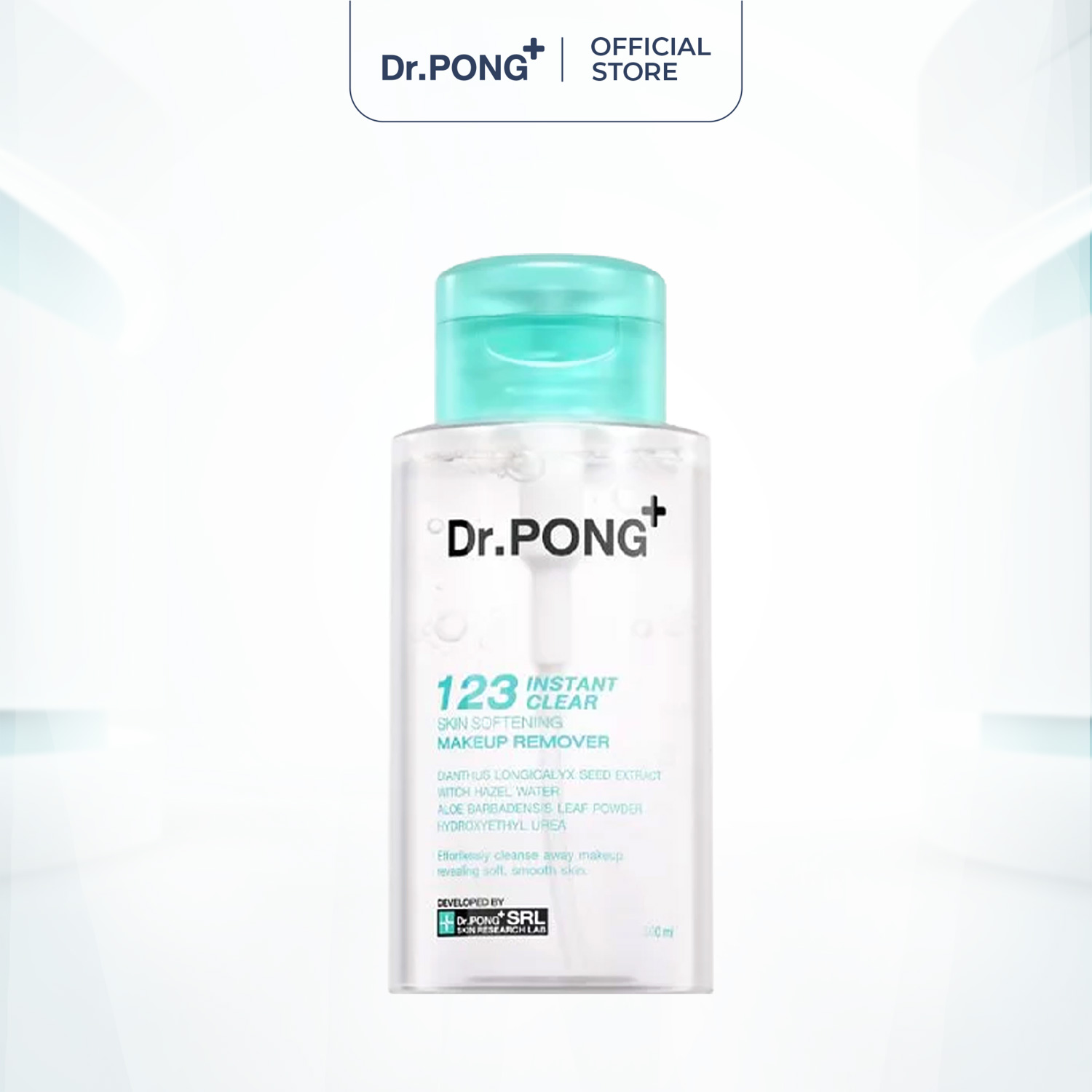 Nước tẩy trang DR. PONG 123 INSTANT CLEAR SKIN SOFTENING MAKEUP REMOVER