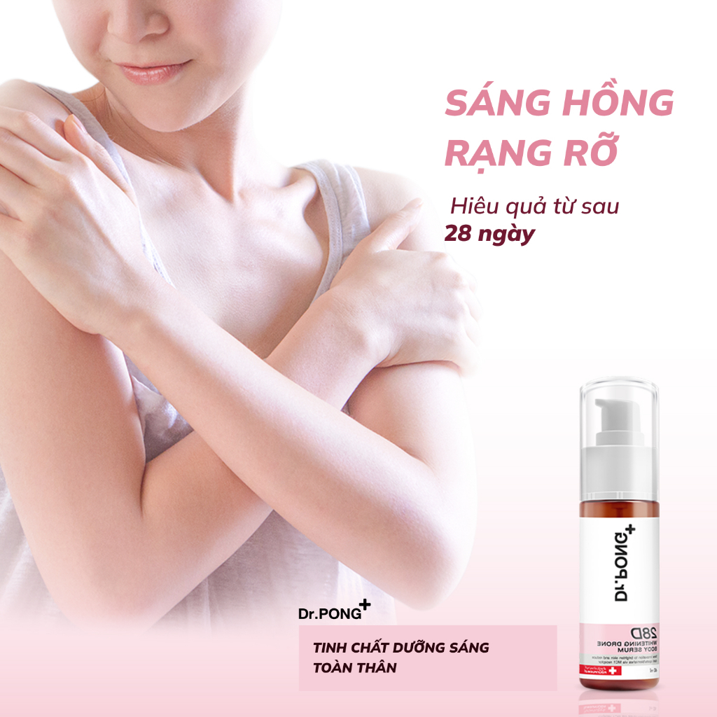 Serum dưỡng trắng toàn thân Dr.PONG Whitening Drone Body 60ml