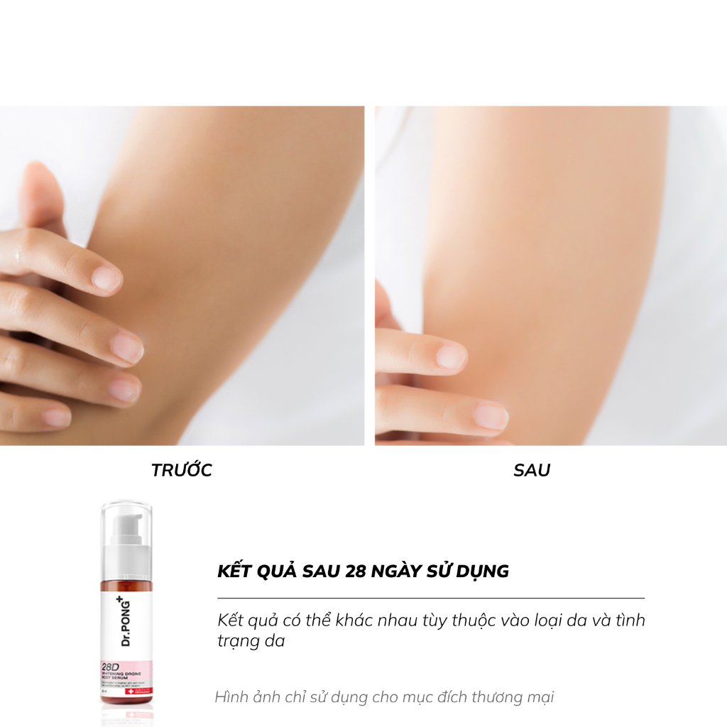 Serum dưỡng trắng toàn thân Dr.PONG Whitening Drone Body 60ml