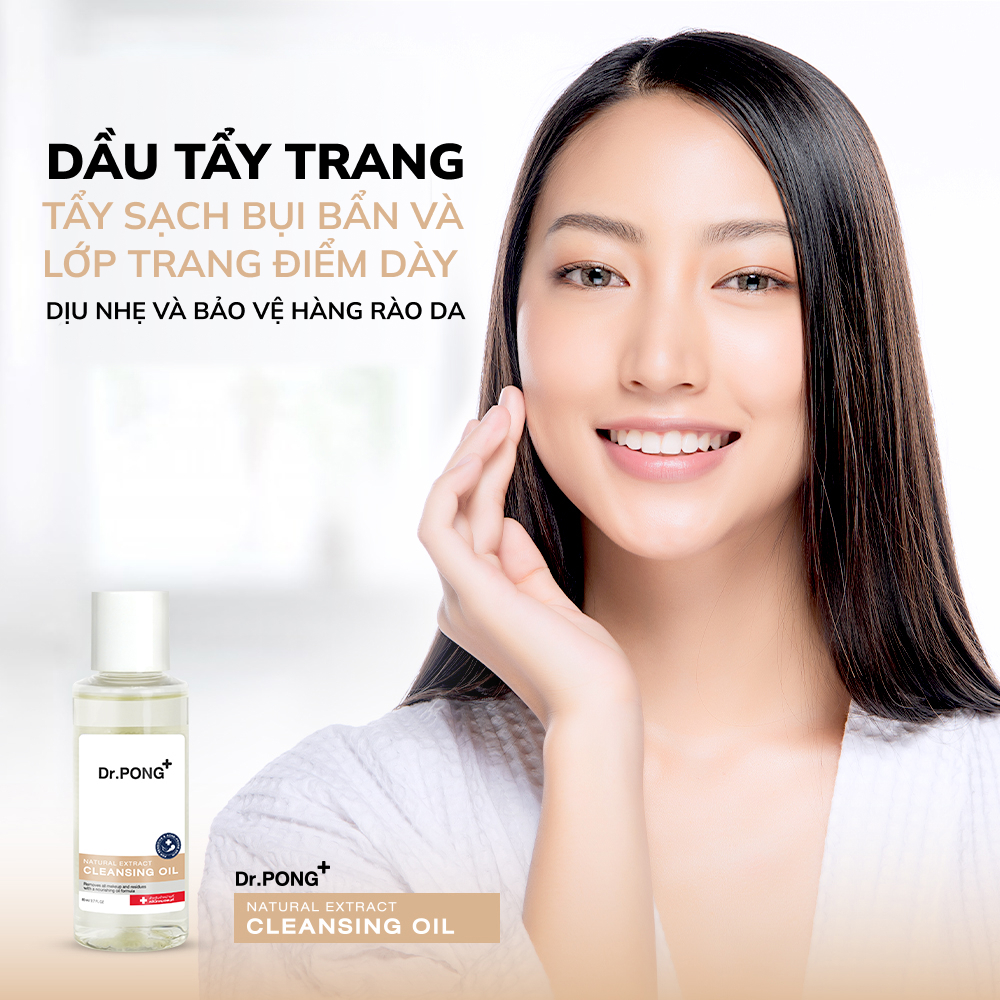 Dầu tẩy trang Dr. Pong Natural Extract Cleansing Oil 105ml