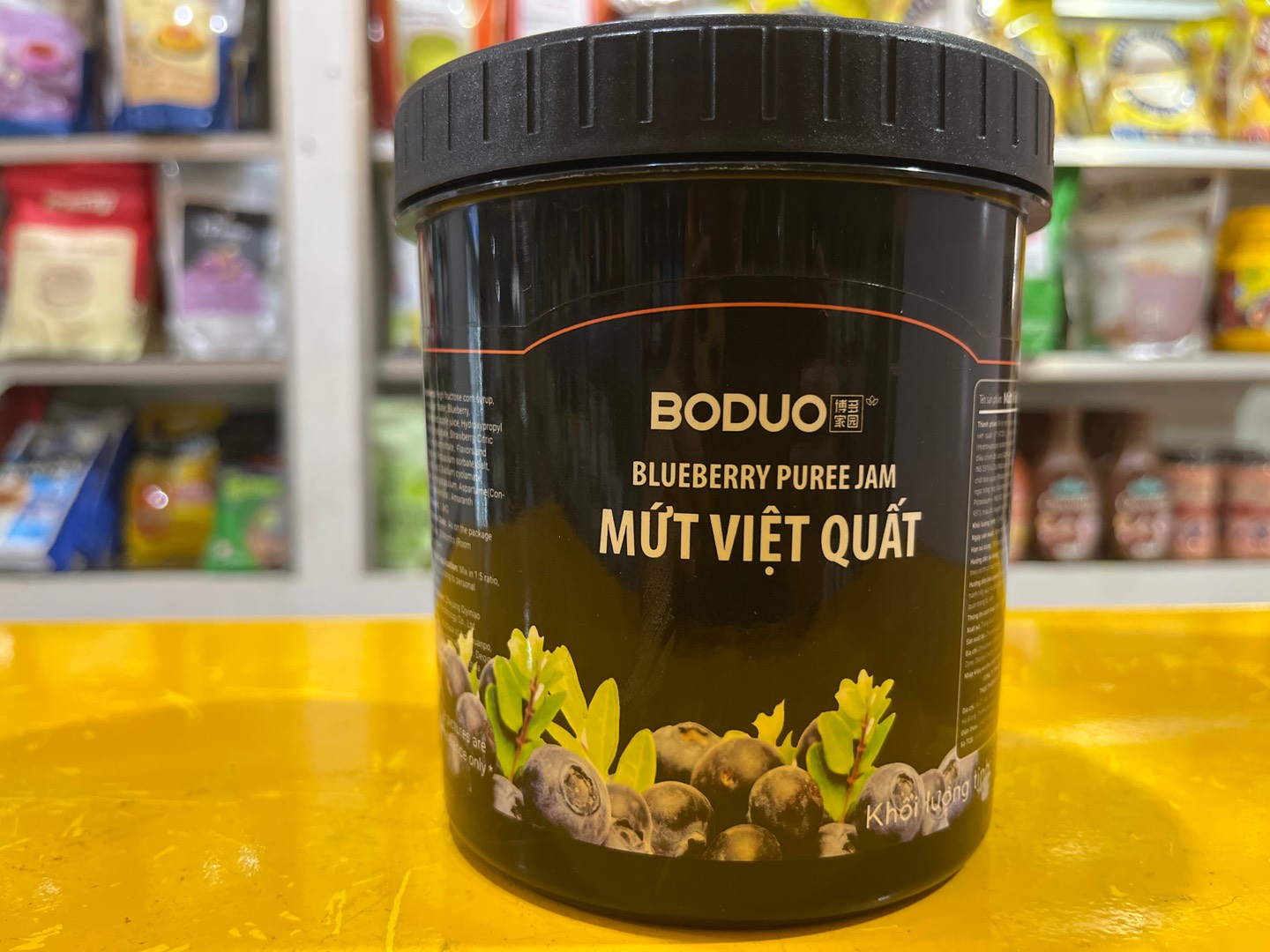 Mứt Việt Quất Boduo 1,3Kg-duoc-ban-tai-Quang Vinh