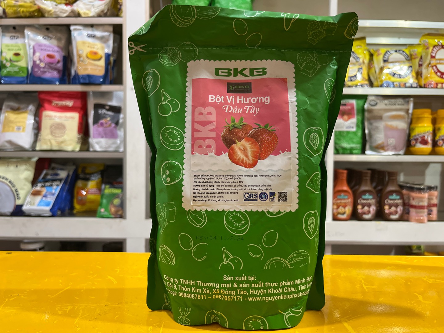 Bột Vị Hương Dâu Tây BKB-duoc-ban-tai-Quang Vinh