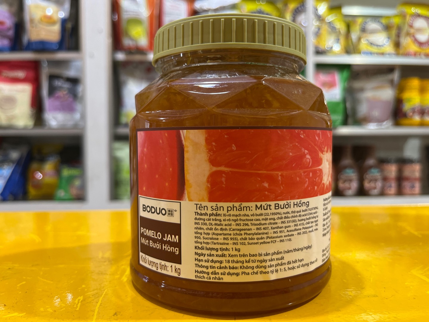 Mứt Bưởi Hồng Boduo 1kg-duoc-ban-tai-Quang Vinh