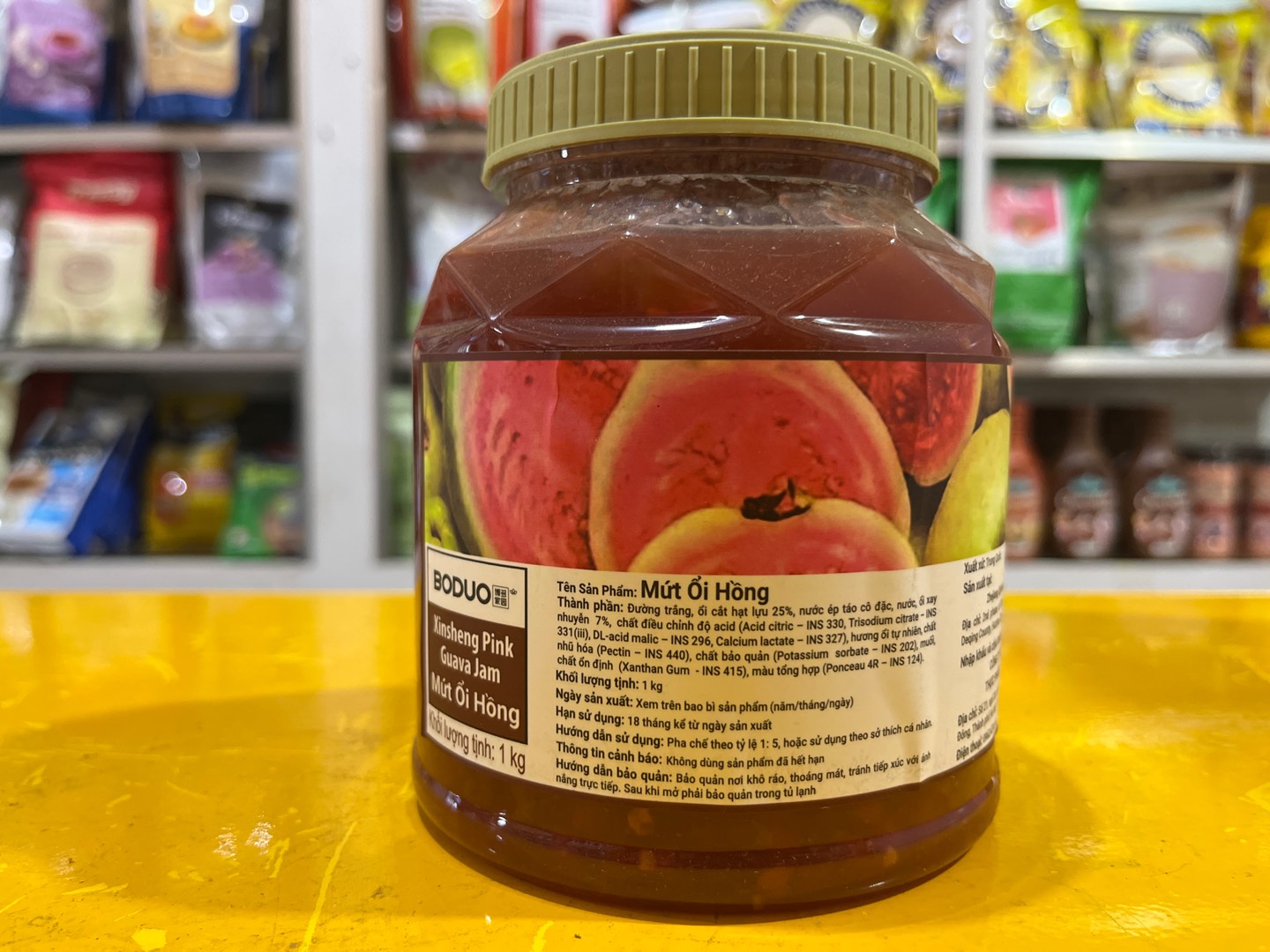 Mứt Ổi Hồng hiệu Boduo 1kg-duoc-ban-tai-Quang Vinh