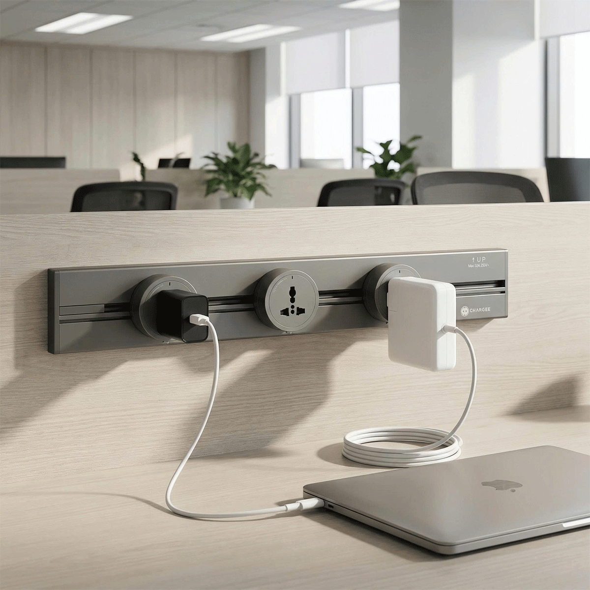 Ổ cắm cài thanh ray đa năng CHARGEE S3 250V/13A - hình 1