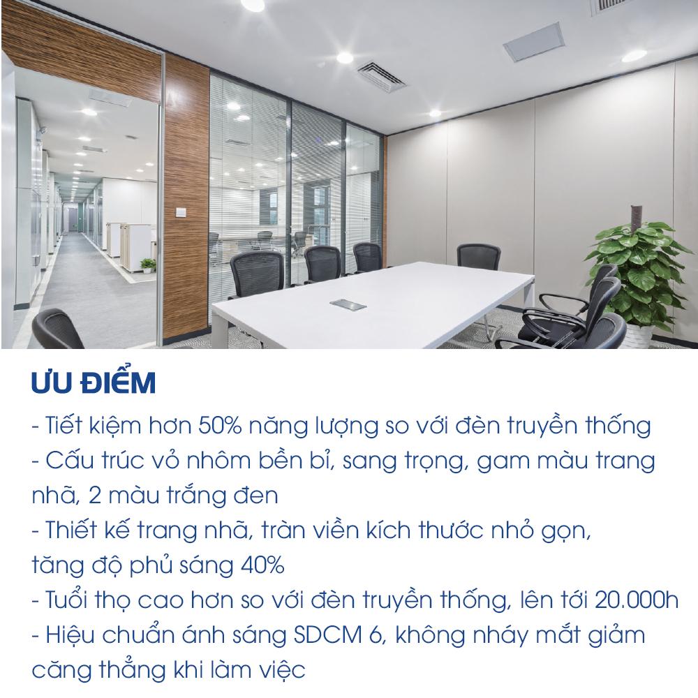 Đèn Opple Ốp Nổi Tròn US Pro SM Vỏ Trắng - Hiệu Suất Ánh Sáng Cao - Tiết Kiệm Năng Lượng