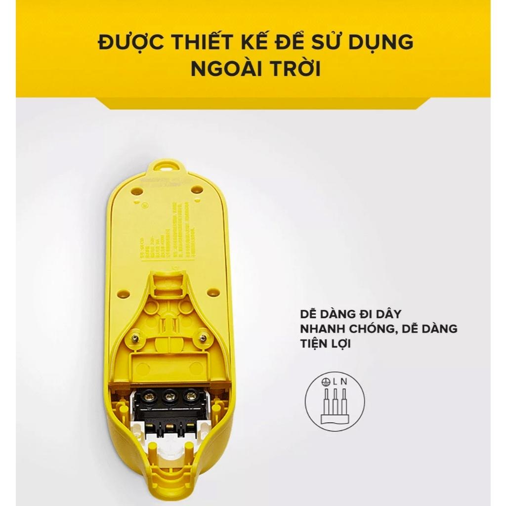 COMBO Ổ Cắm Phích Cắm Siêu chịu Tải Chống Va Đập