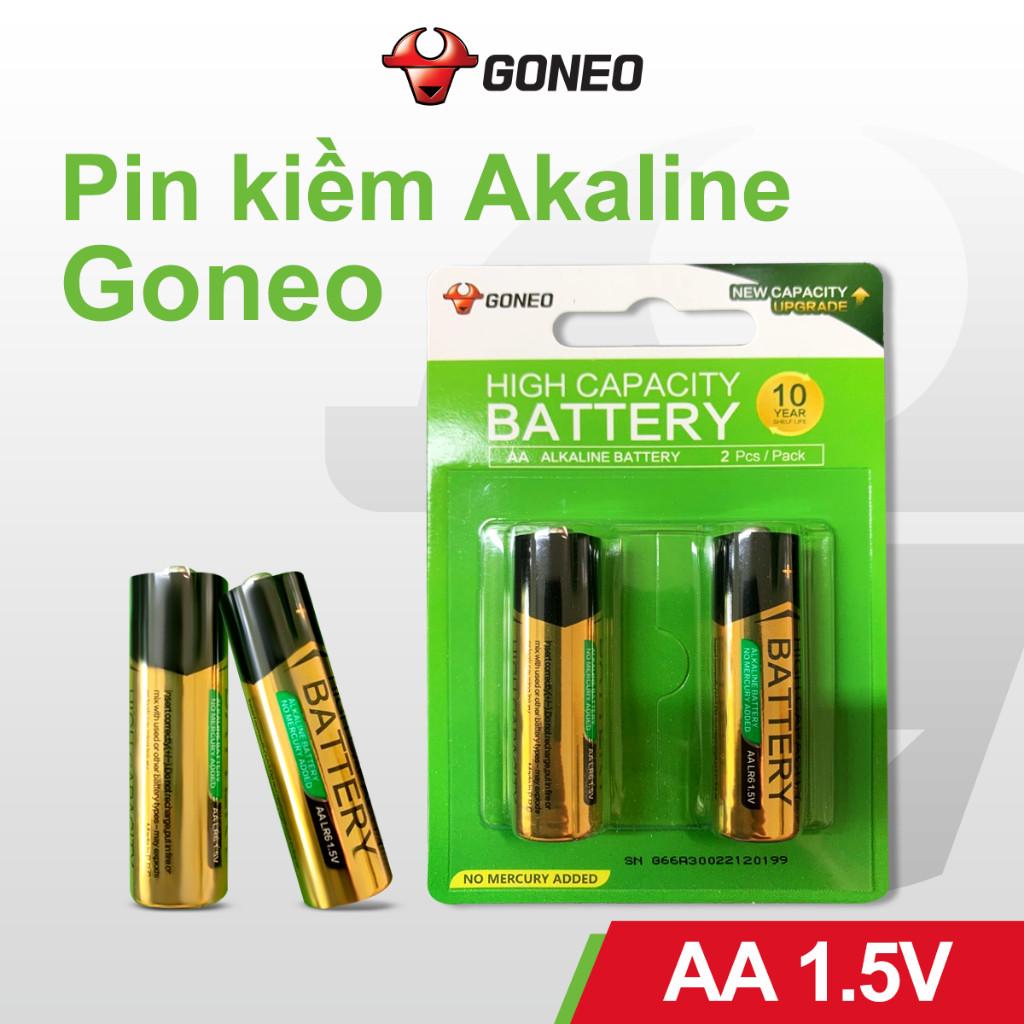 Pin kiềm Akaline - Pin tiểu Goneo AA LR6 1.5V - (1 Cặp) - Chính Hãng